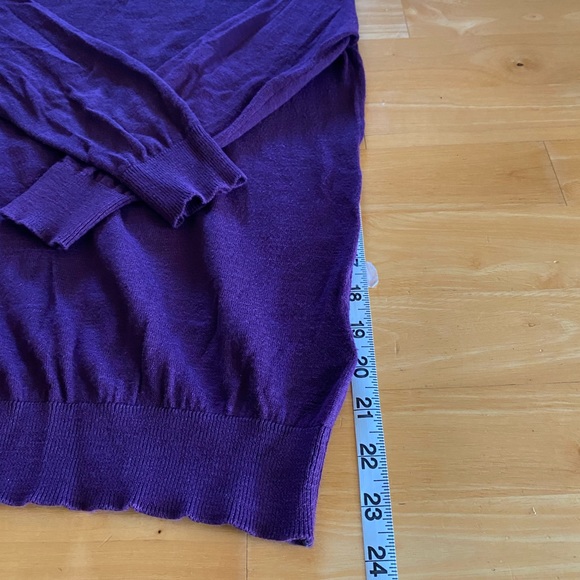 H&M Basic thin purple sweater - Picture 11 of 16